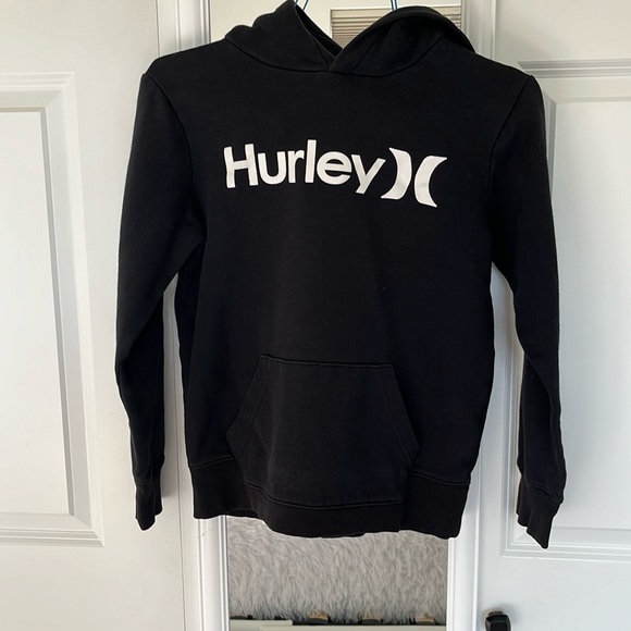 Hurley Black Sweatshirt size Large (14/16) - Picture 1 of 5